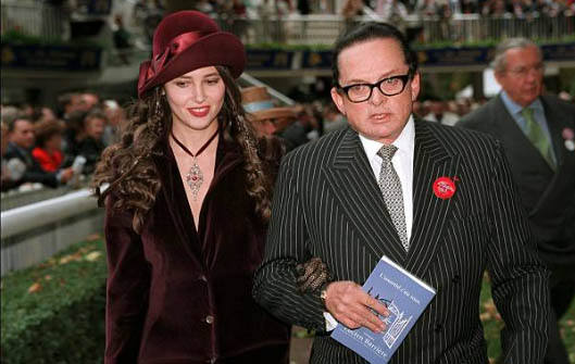 Alec Winldenstein with his wife Liouba Stoupakova.